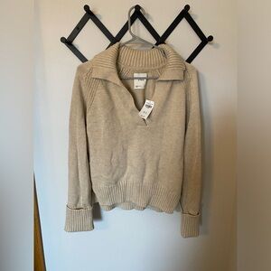 Abercrombie Ribbed Collar Sweater
